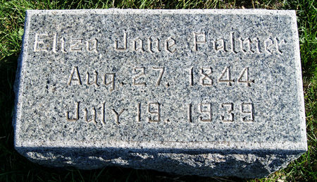 PALMER, ELIZA JANE - Taylor County, Iowa | ELIZA JANE PALMER 