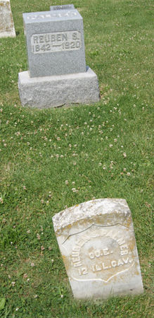 PALMER, REUBEN S., FAMILY PLOT OF - Taylor County, Iowa | REUBEN S., FAMILY PLOT OF PALMER 