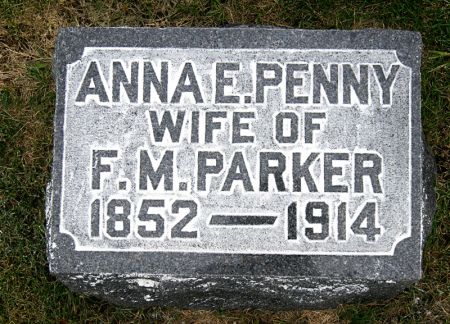 PENNY PARKER, ANNA ELIZA - Taylor County, Iowa | ANNA ELIZA PENNY PARKER 