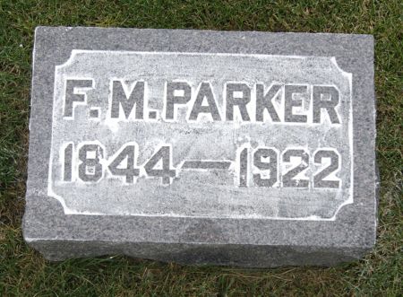 PARKER, FRANCIS MARION - Taylor County, Iowa | FRANCIS MARION PARKER 