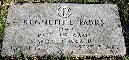 PARKS, KENNETH LEWIS - Taylor County, Iowa | KENNETH LEWIS PARKS 