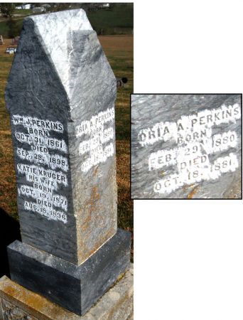 PERKINS, ORA (ORIA) ALLEN - Taylor County, Iowa | ORA (ORIA) ALLEN PERKINS 