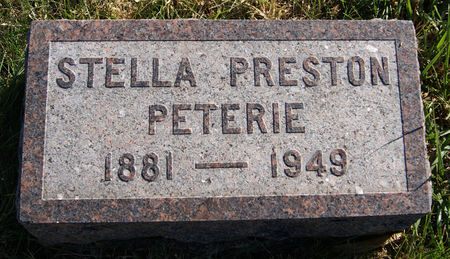 PETERIE, STELLA M. - Taylor County, Iowa | STELLA M. PETERIE 