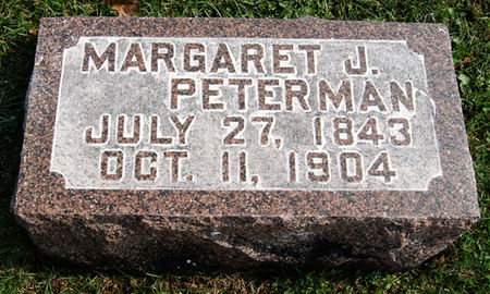 KELLY PETERMAN, MARGARET JANE - Taylor County, Iowa | MARGARET JANE KELLY PETERMAN 