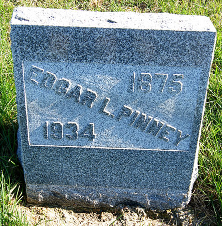 PINNEY, EDGAR LOXLEY - Taylor County, Iowa | EDGAR LOXLEY PINNEY 
