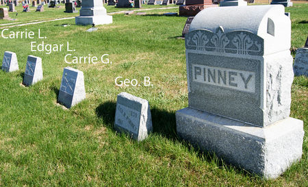PINNEY, GEORGE BARNARD, FAMILY PLOT - Taylor County, Iowa | GEORGE BARNARD, FAMILY PLOT PINNEY 