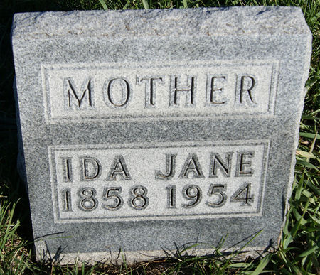 PIPER, IDA JANE - Taylor County, Iowa | IDA JANE PIPER 