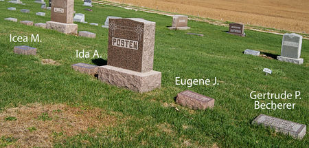 POSTEN, EUGENE JOSEPH, FAMILY PLOT OF - Taylor County, Iowa | EUGENE JOSEPH, FAMILY PLOT OF POSTEN 