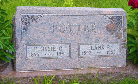 SLEEP POTTER, FLOSSIE ORRILLA - Taylor County, Iowa | FLOSSIE ORRILLA SLEEP POTTER 