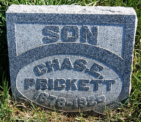 PRICKETT, CHARLES EARNEST - Taylor County, Iowa | CHARLES EARNEST PRICKETT 