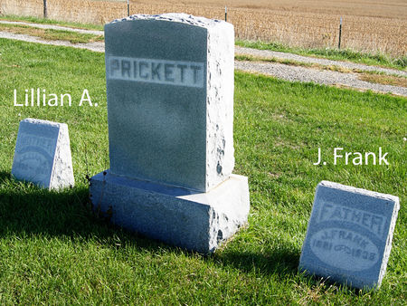 PRICKETT, JOHN FRANKLIN, FAMILY PLOT OF - Taylor County, Iowa | JOHN FRANKLIN, FAMILY PLOT OF PRICKETT 