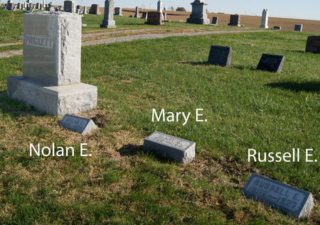 PRICKETT, RUSSELL ELMER, FAMILY PLOT OF - Taylor County, Iowa | RUSSELL ELMER, FAMILY PLOT OF PRICKETT 