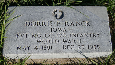 RANCK, DORRIS PENNEBAKER - Taylor County, Iowa | DORRIS PENNEBAKER RANCK 