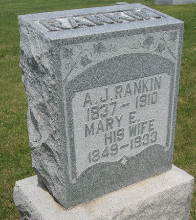 RANKIN, ANDREW JACKSON - Taylor County, Iowa | ANDREW JACKSON RANKIN 