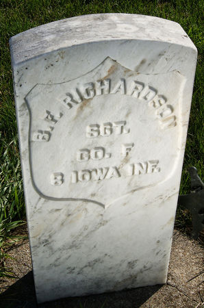 RICHARDSON, BENJAMIN FRANKLIN - Taylor County, Iowa | BENJAMIN FRANKLIN RICHARDSON 