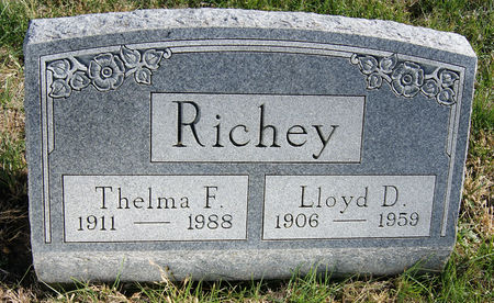 GARRETT RICHEY, THELMA FLORA - Taylor County, Iowa | THELMA FLORA GARRETT RICHEY 