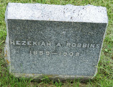 ROBBINS, HEZEKIAH ALEXANDER - Taylor County, Iowa | HEZEKIAH ALEXANDER ROBBINS 