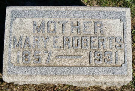 WRIGHT ROBERTS, MARY ELIZABETH - Taylor County, Iowa | MARY ELIZABETH WRIGHT ROBERTS 