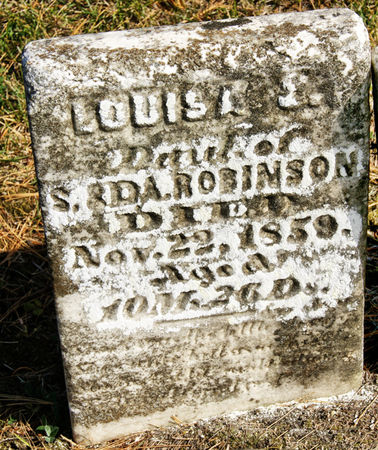 ROBINSON, LOUISA CELESTA - Taylor County, Iowa | LOUISA CELESTA ROBINSON 