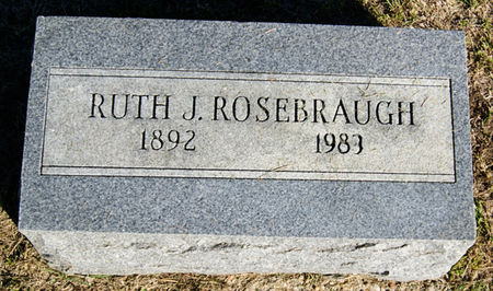 ROSEBRAUGH, RUTH JANE - Taylor County, Iowa | RUTH JANE ROSEBRAUGH 
