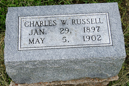 RUSSELL, CHARLES WESLEY - Taylor County, Iowa | CHARLES WESLEY RUSSELL 