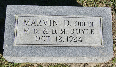 RUYLE, MARVIN DOMINICK, JR. - Taylor County, Iowa | MARVIN DOMINICK, JR. RUYLE 