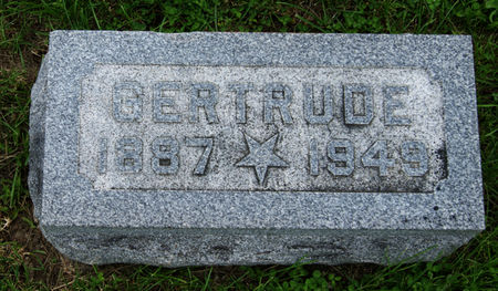 DENTON SALTER, GERTRUDE - Taylor County, Iowa | GERTRUDE DENTON SALTER 