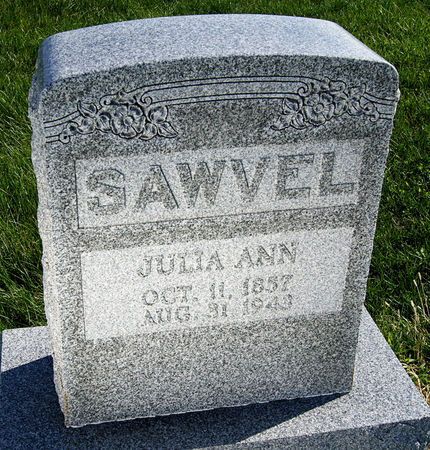 DAVIS MCFARLAND, JULIA ANN - Taylor County, Iowa | JULIA ANN DAVIS MCFARLAND 