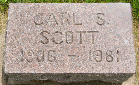 SCOTT, CARL FREDERICK - Taylor County, Iowa | CARL FREDERICK SCOTT 