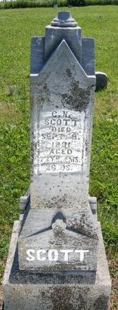 SCOTT, CORNELIUS NORTON - Taylor County, Iowa | CORNELIUS NORTON SCOTT 