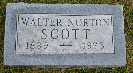 SCOTT, WALTER NORTON - Taylor County, Iowa | WALTER NORTON SCOTT 