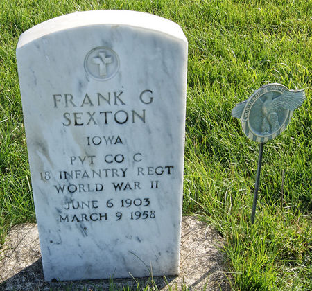 SEXTON, FRANK GAIL - Taylor County, Iowa | FRANK GAIL SEXTON 