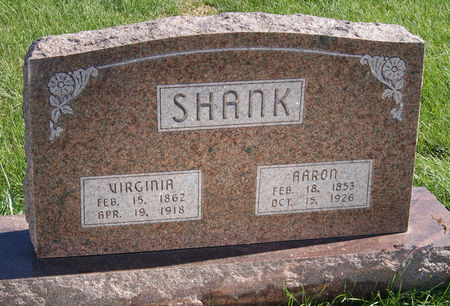 SHANK, AARON O. - Taylor County, Iowa | AARON O. SHANK 