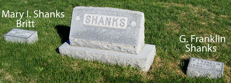 SHANKS, GEORGE FRANKLIN, FAMILY PLOT OF - Taylor County, Iowa | GEORGE FRANKLIN, FAMILY PLOT OF SHANKS 