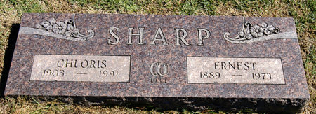 SHARP, CHLORIS BLANCHE - Taylor County, Iowa | CHLORIS BLANCHE SHARP 