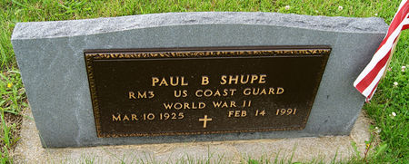 SHUPE, PAUL BLAINE - Taylor County, Iowa | PAUL BLAINE SHUPE 