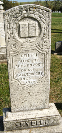 SNYDER, EDITH - Taylor County, Iowa | EDITH SNYDER 