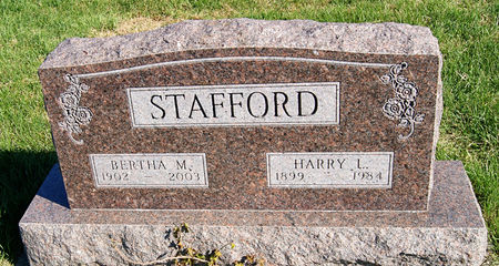STAFFORD, HARRY LAVERNE - Taylor County, Iowa | HARRY LAVERNE STAFFORD 