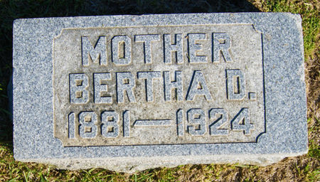 THOMAS STEPHENS, BERTHA DELLA - Taylor County, Iowa | BERTHA DELLA THOMAS STEPHENS 