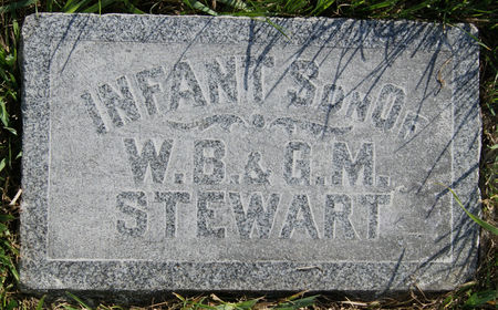 STEWART, WILLIAM BURDETTE, INFANT SON OF - Taylor County, Iowa | WILLIAM BURDETTE, INFANT SON OF STEWART 