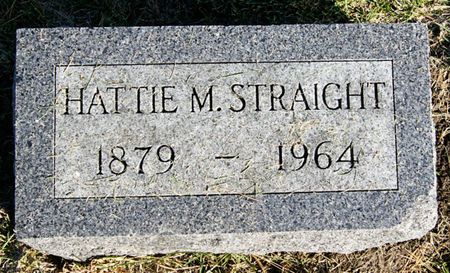 HORNING STRAIGHT, HATTIE MAY - Taylor County, Iowa | HATTIE MAY HORNING STRAIGHT 