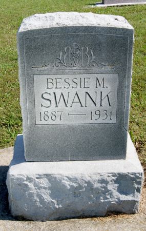 FRANKLIN SWANK, BESSIE MAY - Taylor County, Iowa | BESSIE MAY FRANKLIN SWANK 