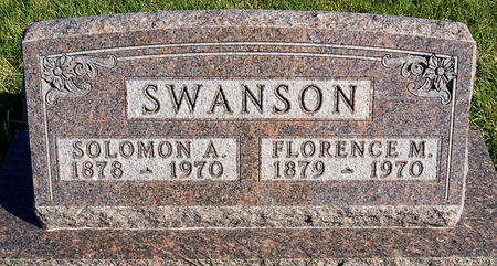 PIERSON SWANSON, FLORENCE MAY 