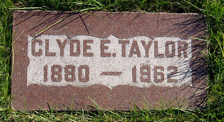 TAYLOR, CLYDE EVERETT - Taylor County, Iowa | CLYDE EVERETT TAYLOR 