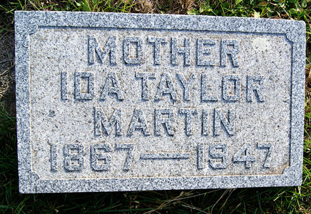 TAYLOR, IDA FLORENCE - Taylor County, Iowa | IDA FLORENCE TAYLOR 