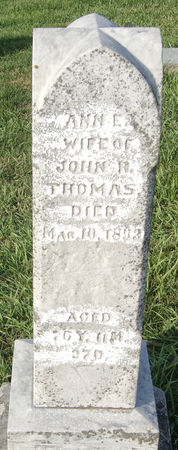 GRIFFITH THOMAS, ANN ELIZA - Taylor County, Iowa | ANN ELIZA GRIFFITH THOMAS 