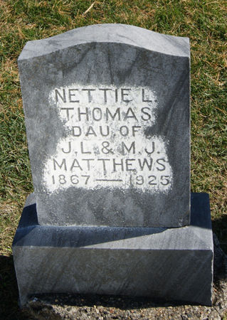 THOMAS, NETTIE LEE - Taylor County, Iowa | NETTIE LEE THOMAS 
