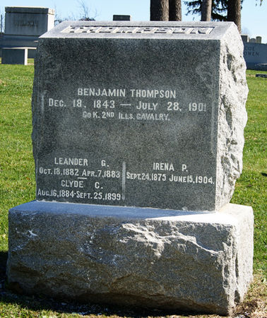 THOMPSON, BENJAMIN FRANKLIN - Taylor County, Iowa | BENJAMIN FRANKLIN THOMPSON 
