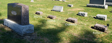 TOY, RICHARD E., FAMILY PLOT OF - Taylor County, Iowa | RICHARD E., FAMILY PLOT OF TOY 