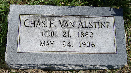 VAN ALSTINE, CHARLES EDWARD - Taylor County, Iowa | CHARLES EDWARD VAN ALSTINE 